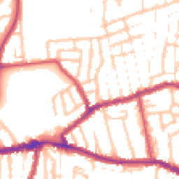 Daytime road noise heatmap for N17 6JZ