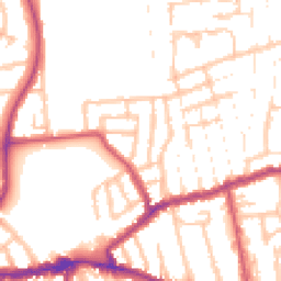 Daytime road noise heatmap for N17 6LG