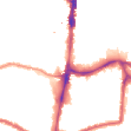 Night-time road noise heatmap for N17 6QN