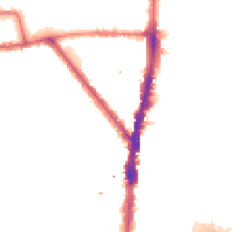 Night-time road noise heatmap for N17 6UR