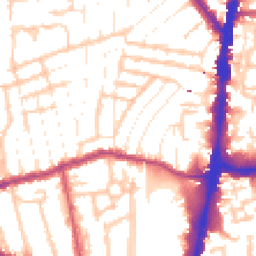 Daytime road noise heatmap for N17 6XP