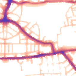 Daytime road noise heatmap for N17 7AS