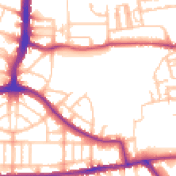 Daytime road noise heatmap for N17 7AX