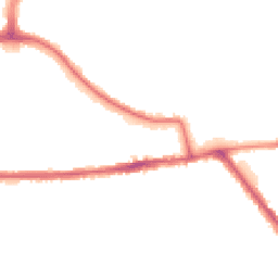 Night-time road noise heatmap for N17 7NU