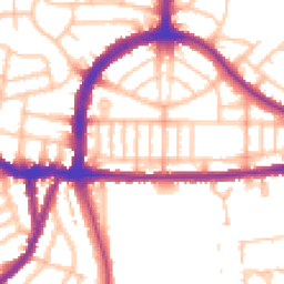 Daytime road noise heatmap for N17 7PR