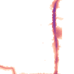 Night-time road noise heatmap for N17 8BS