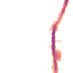 Night-time road noise heatmap for N17 8EA