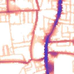 Daytime road noise heatmap for N17 8FE