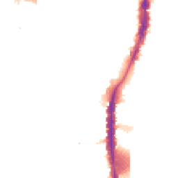 Night-time road noise heatmap for N17 8FE