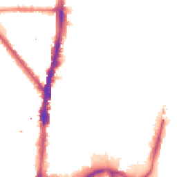 Night-time road noise heatmap for N17 9AN