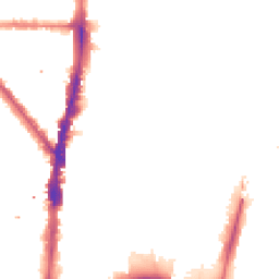 Night-time road noise heatmap for N17 9BB