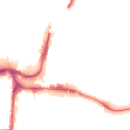 Night-time road noise heatmap for N17 9FU