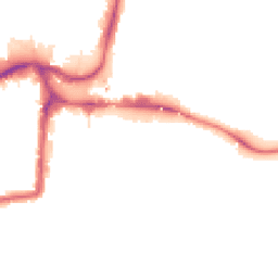Night-time road noise heatmap for N17 9PR