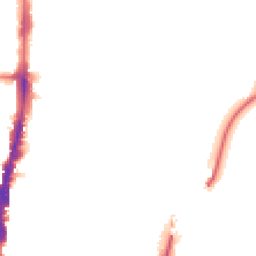 Night-time road noise heatmap for N17 9SA