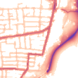 Daytime road noise heatmap for N17 9XT