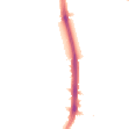 Night-time road noise heatmap for N18 1AB