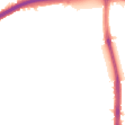 Night-time road noise heatmap for N18 1AQ