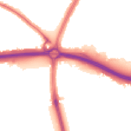 Night-time road noise heatmap for N18 1BH