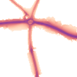 Night-time road noise heatmap for N18 1BL