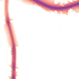 Night-time road noise heatmap for N18 1DJ