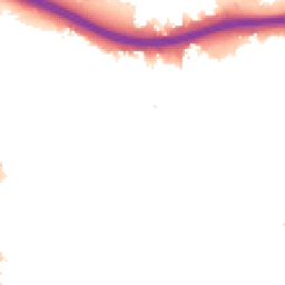 Night-time road noise heatmap for N18 1DS