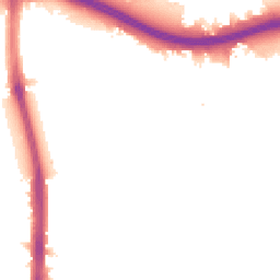 Night-time road noise heatmap for N18 1DU