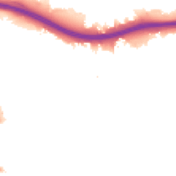 Night-time road noise heatmap for N18 1DW
