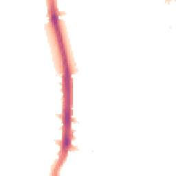 Night-time road noise heatmap for N18 1EG