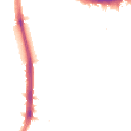 Night-time road noise heatmap for N18 1EP