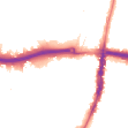 Night-time road noise heatmap for N18 1HN