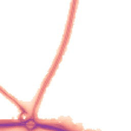 Night-time road noise heatmap for N18 1LF