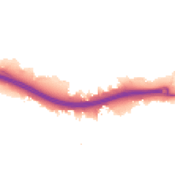 Night-time road noise heatmap for N18 1PE
