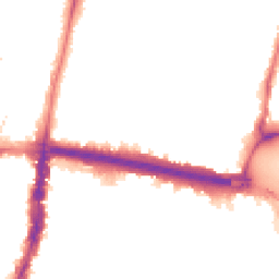 Night-time road noise heatmap for N18 2EQ