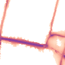 Night-time road noise heatmap for N18 2HG