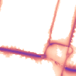 Night-time road noise heatmap for N18 2HL