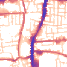 Daytime road noise heatmap for N18 2TB