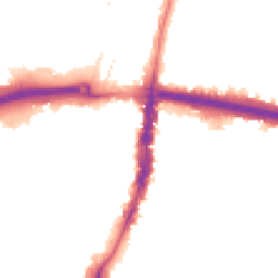 Night-time road noise heatmap for N18 2XW