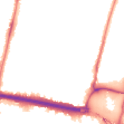 Night-time road noise heatmap for N18 2YN