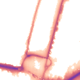 Night-time road noise heatmap for N18 3PA