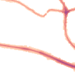 Night-time road noise heatmap for N2 0AA