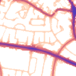 Daytime road noise heatmap for N2 0AD