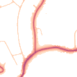 Daytime road noise heatmap for N2 0BG