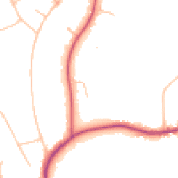 Daytime road noise heatmap for N2 0BH
