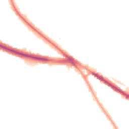 Night-time road noise heatmap for N2 0BU