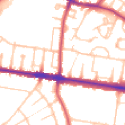 Daytime road noise heatmap for N2 0DS