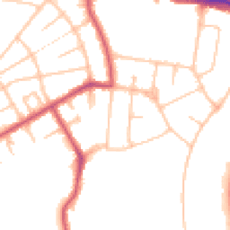 Daytime road noise heatmap for N2 0EL