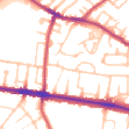 Daytime road noise heatmap for N2 0HD