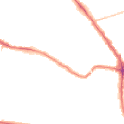 Night-time road noise heatmap for N2 0LZ
