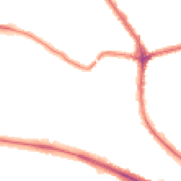 Night-time road noise heatmap for N2 0NF
