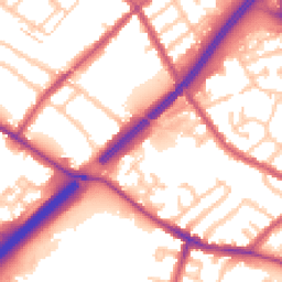 Daytime road noise heatmap for N2 0RS
